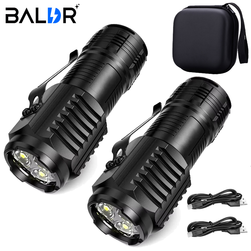 Outdoor Lighting Quality - Mini 3 LED Flashlight With Pen