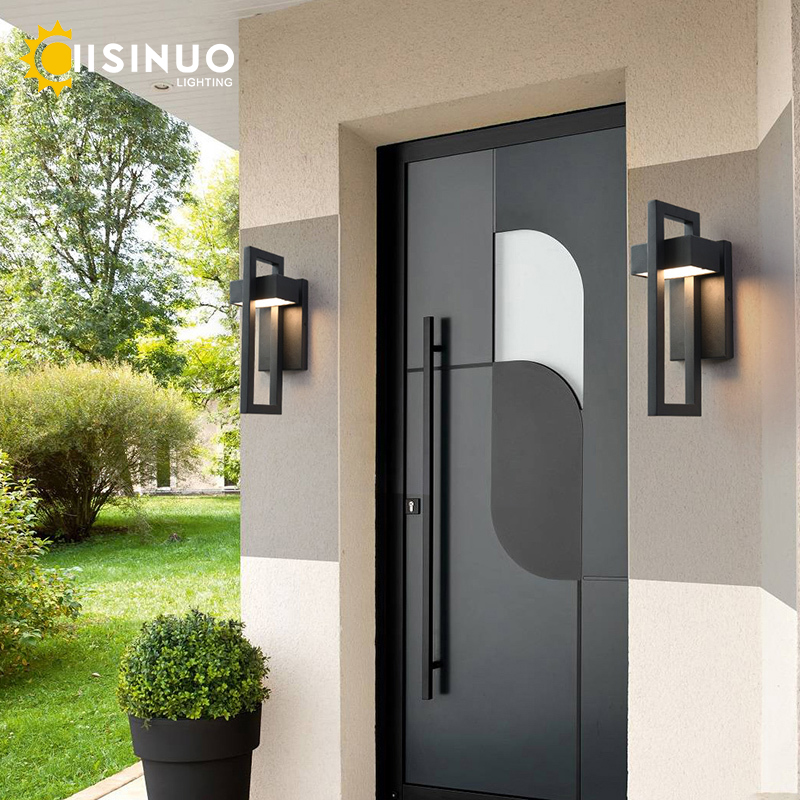 Outdoor Lighting Uk - Waterproof Outdoor LED Wall Lighting Retro