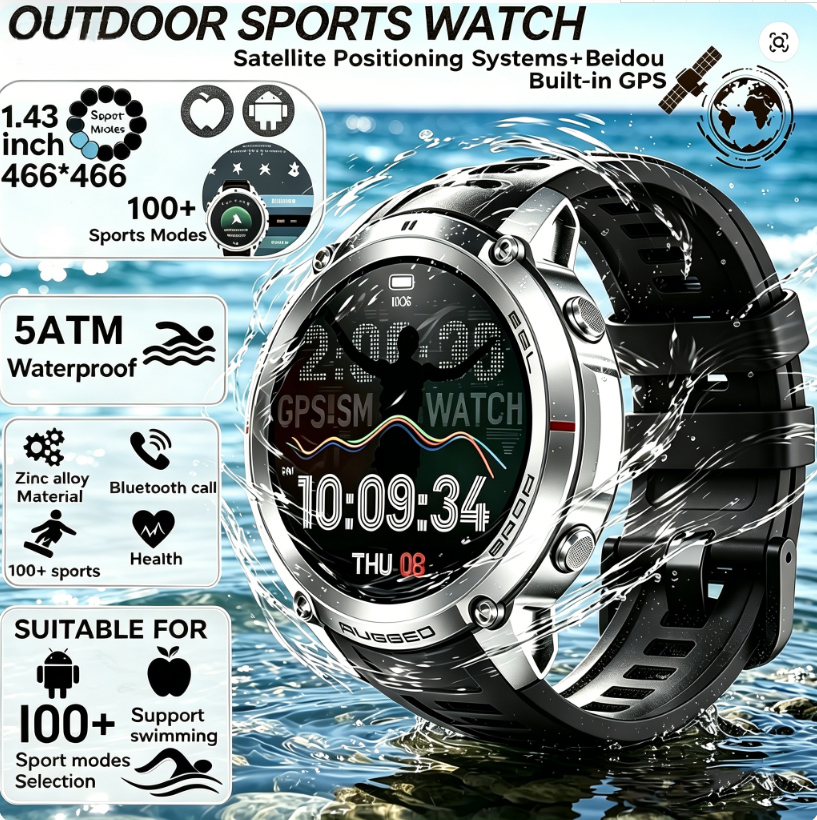 Outdoor Lighting Japanese - 2026 Smart Watch Outdoor Sports Offline