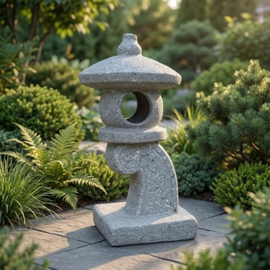 14'' High Asian Solar-Powered  - Outdoor Lighting Japanese ulasan dan harga