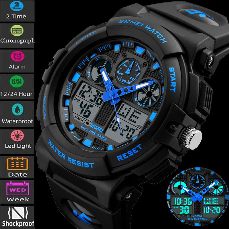 2017 New SKMEI Men Sports Watc - Outdoor Lighting Zones ulasan dan harga