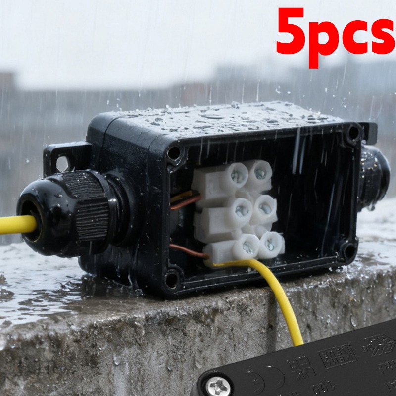 450V Outdoor Waterproof IP66 E - Outdoor Lighting Wire Connectors ulasan dan harga