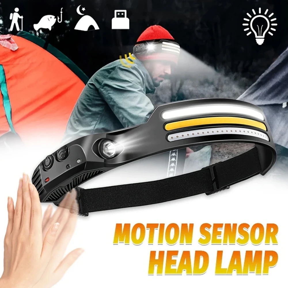 Rechargeable COB LED Induction - Outdoor Lighting Sensor ulasan dan harga