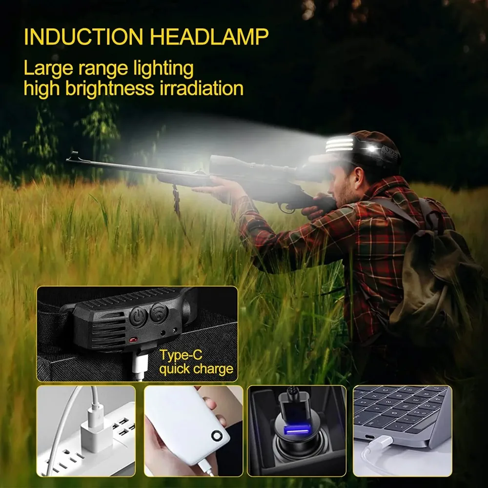 Rechargeable COB LED Induction - Outdoor Lighting Sensor ulasan dan harga
