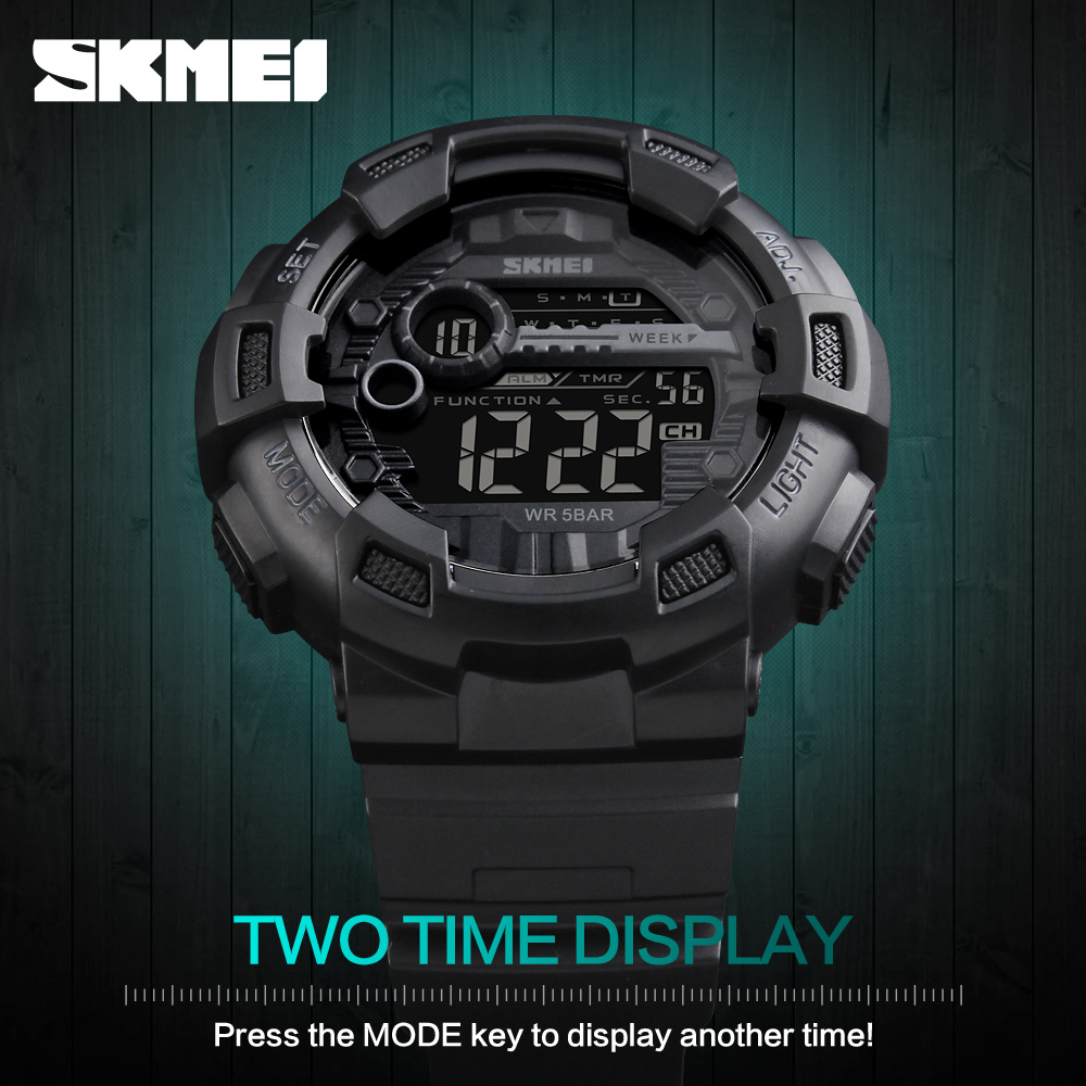 SKMEI Sports Outdoor Chrono Di - Outdoor Lighting Zones ulasan dan harga