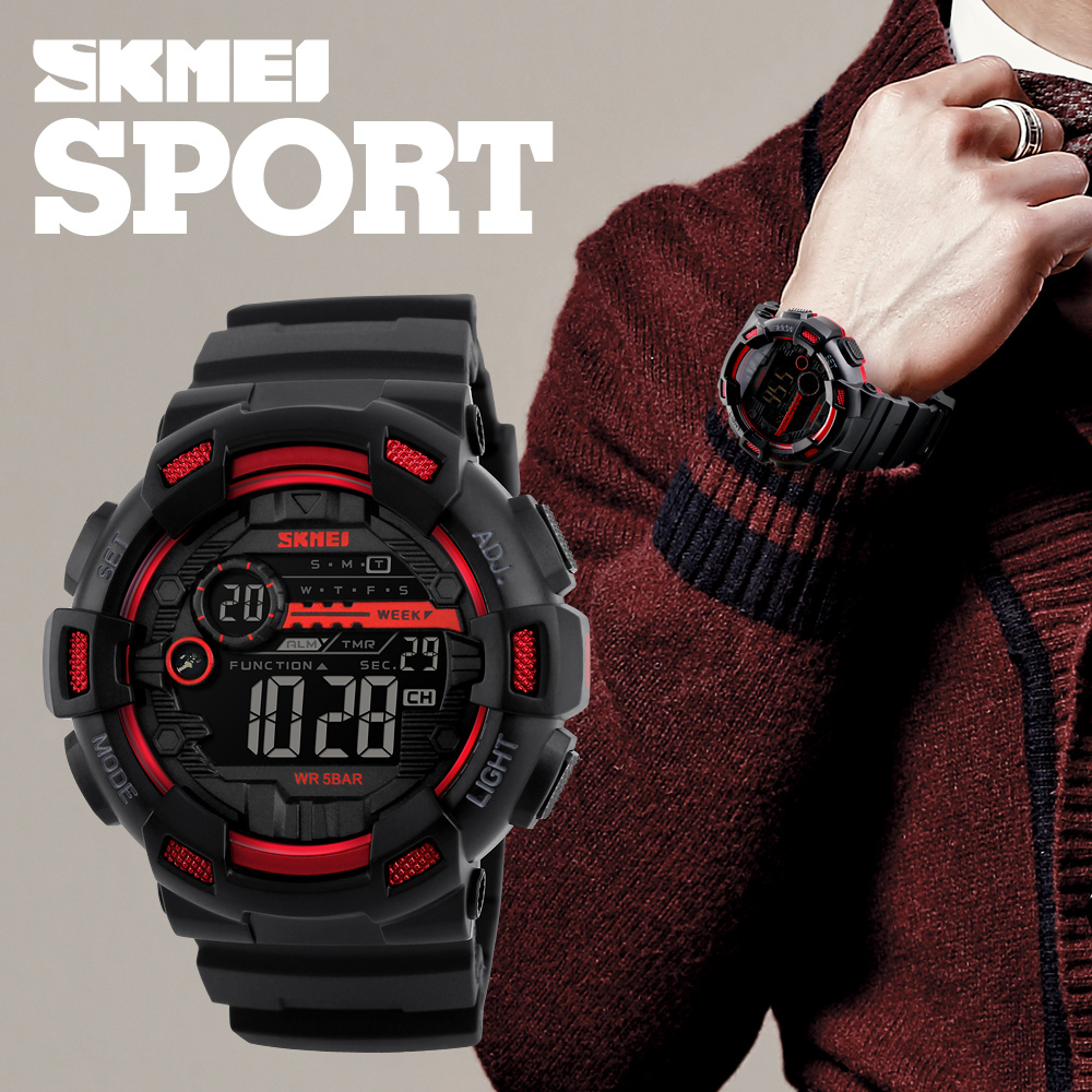 SKMEI Sports Outdoor Chrono Di - Outdoor Lighting Zones ulasan dan harga