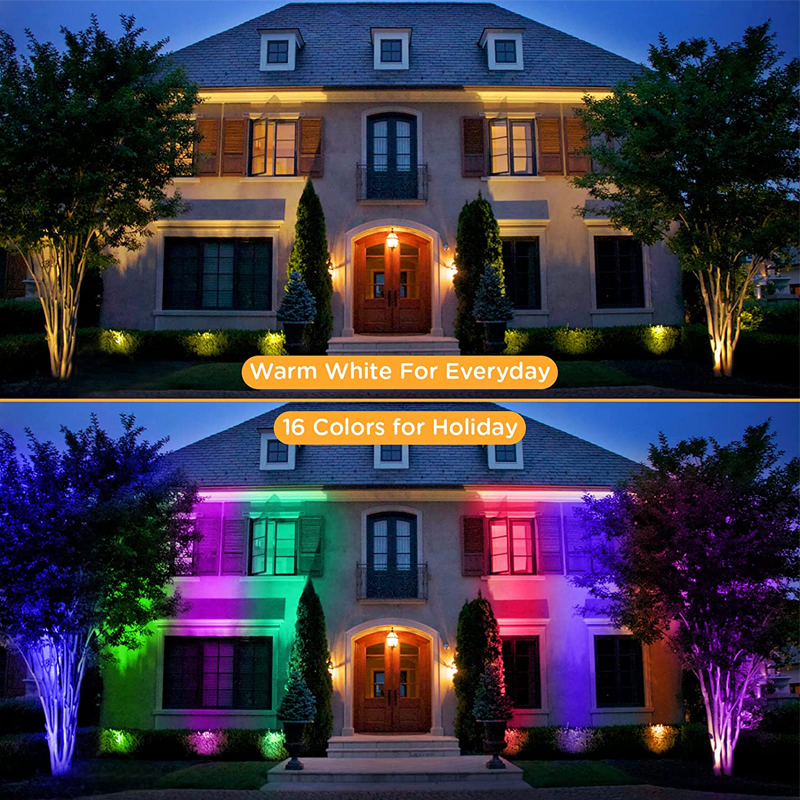 RGBW Color Changing Landscape  - Outdoor Lighting Uk ulasan dan harga