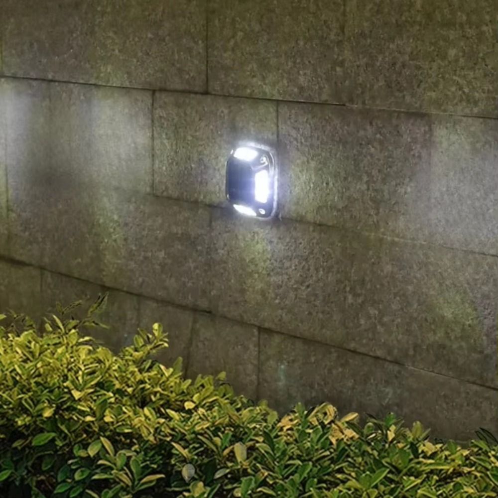 4 PCS 8 LED Solar Ground Light - Ground Light Recessed ulasan dan harga