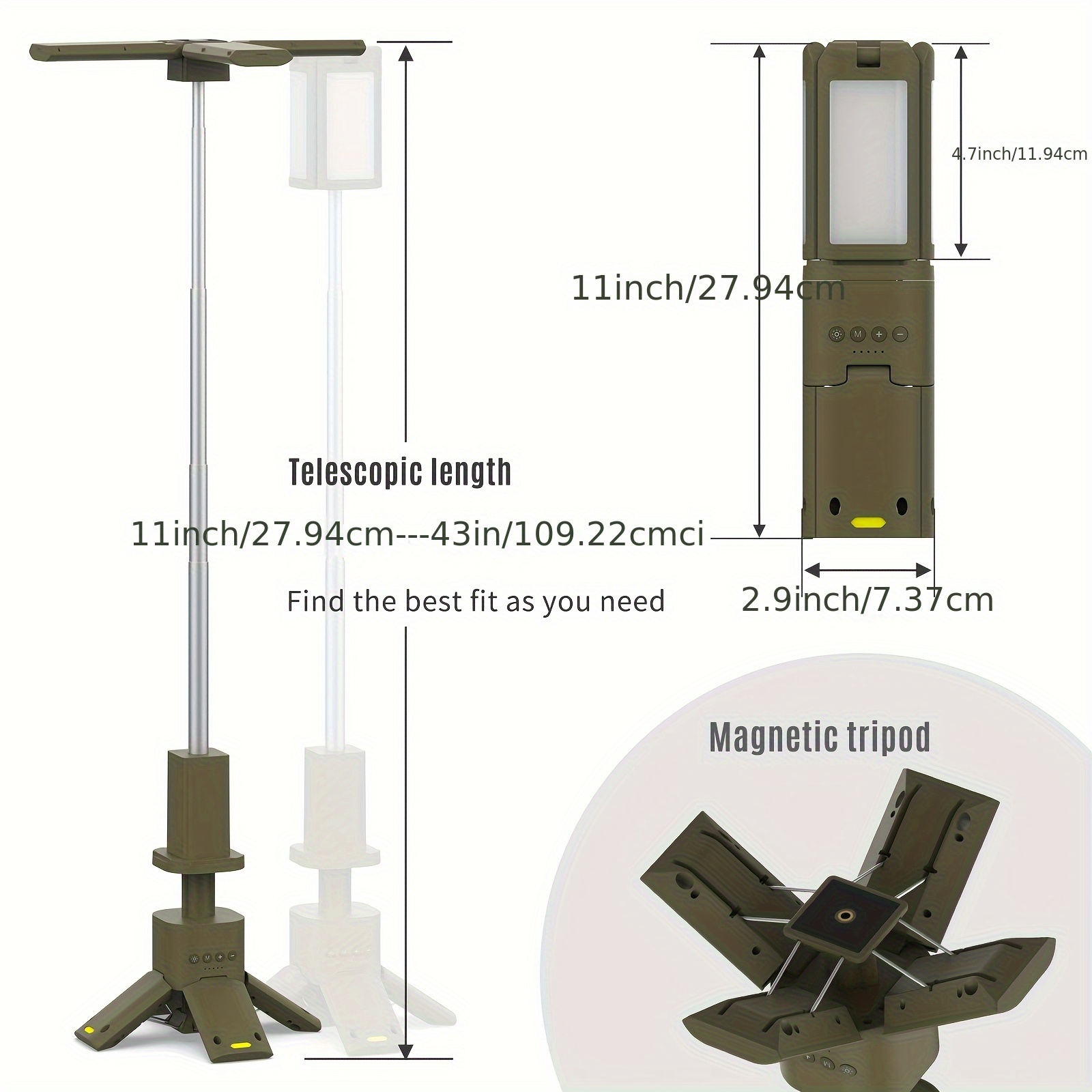 Camping Lantern, 14000mAh Rech - Outdoor Lighting Portable ulasan dan harga