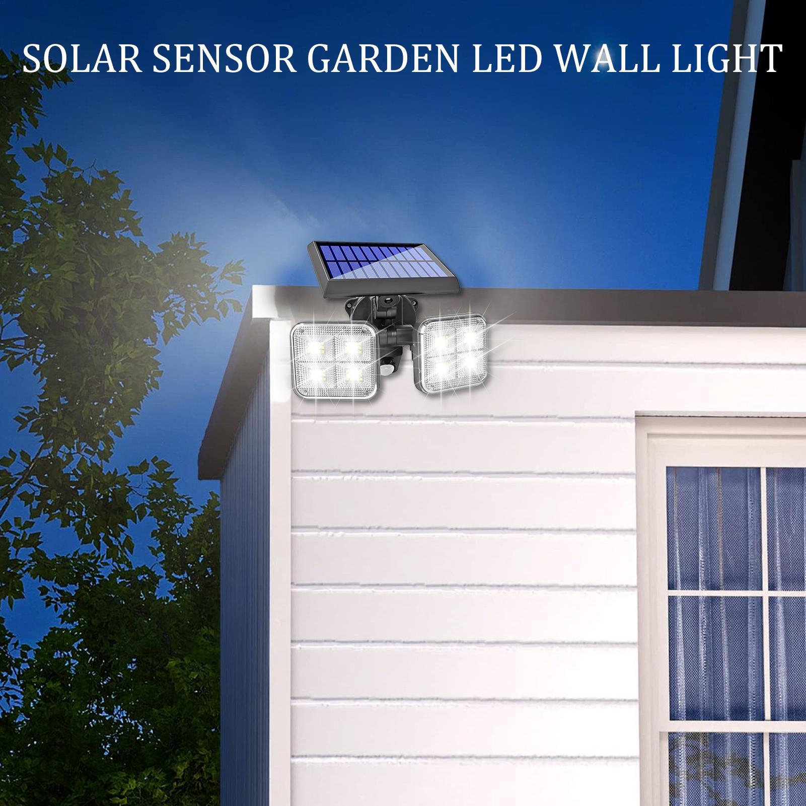Solar Motion Sensor Lights Sol - Outdoor Lighting Front Yard ulasan dan harga