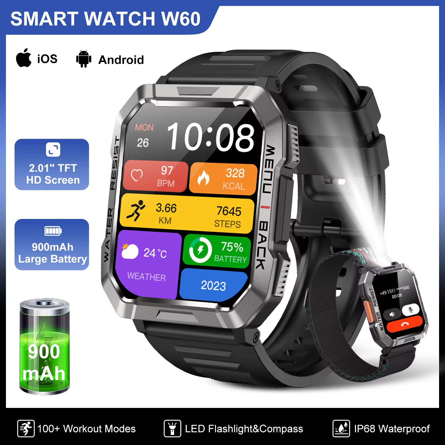 Blackview W60 Waterproof Smart - Outdoor Lighting Japanese ulasan dan harga