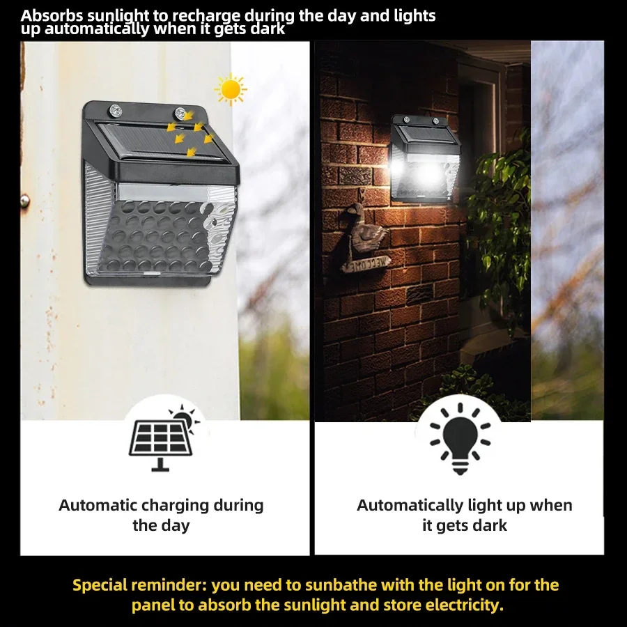 LED Solar Light PIR Motion Sen - Outdoor Lighting Sensor ulasan dan harga