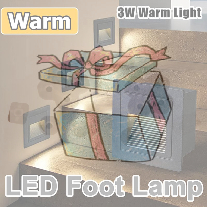 【CCA】3W LED Waterproof Step Li - Outdoor Lighting For Steps ulasan dan harga