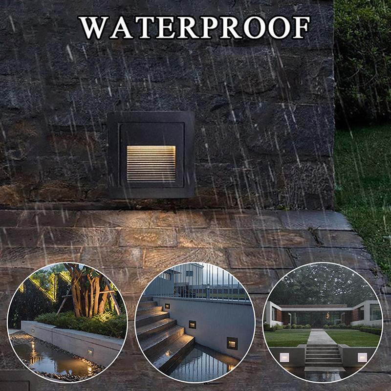 【CCA】3W LED Waterproof Step Li - Outdoor Lighting For Steps ulasan dan harga
