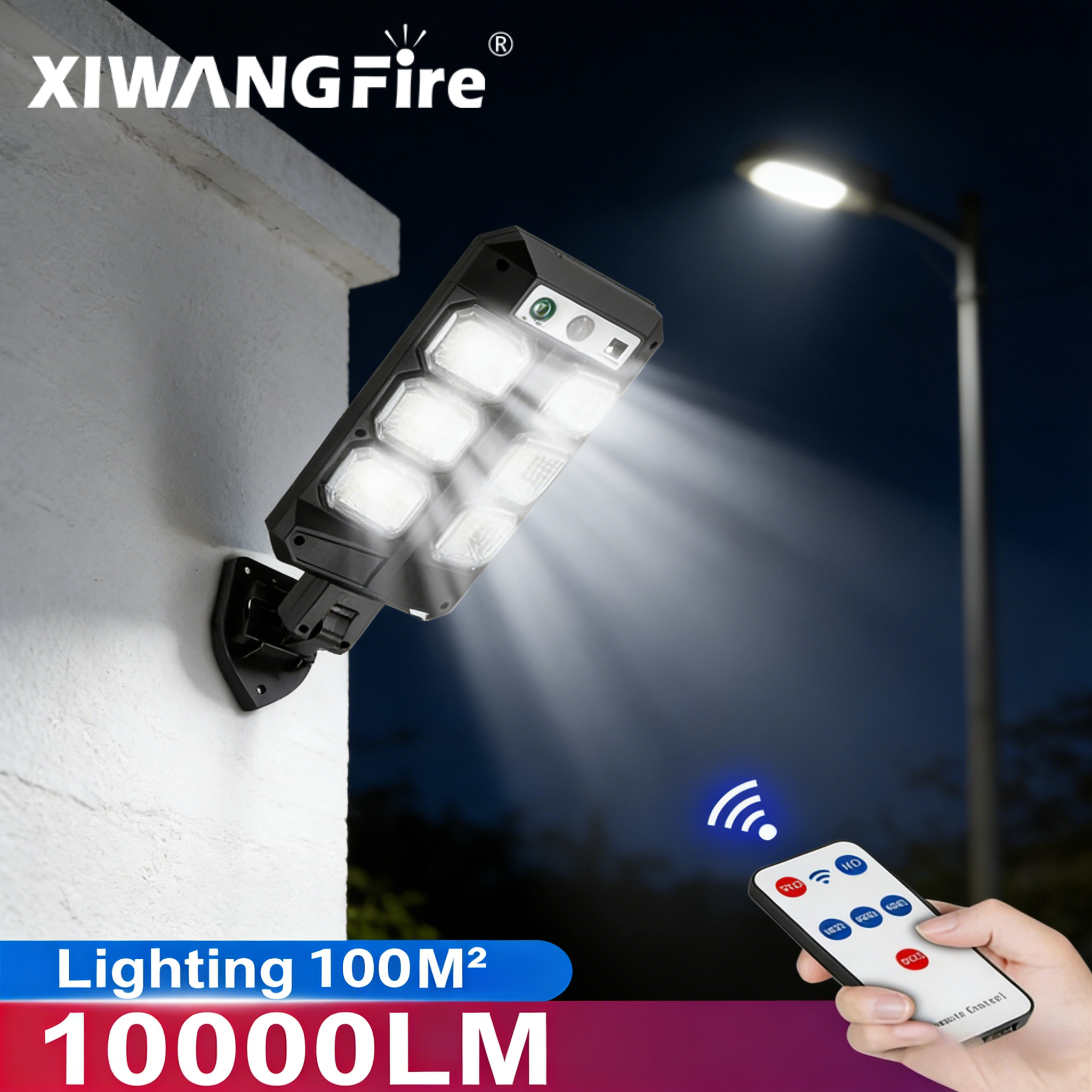 Outdoor Solar Street Lights, W - Outdoor Lighting Sensor ulasan dan harga