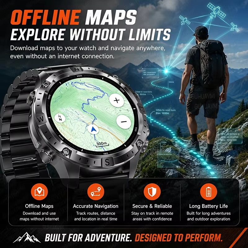 2026New Outdoor Military GPS N - Outdoor Lighting Japanese ulasan dan harga