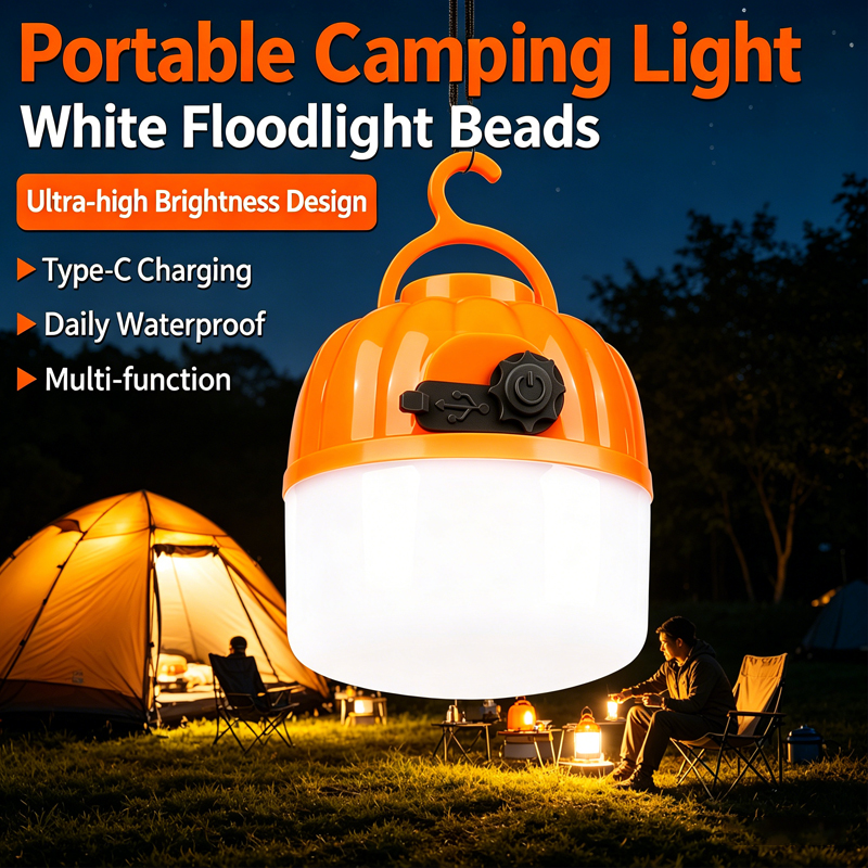Mini Portable LED Pumpkin Bulb - Outdoor Lighting Landscape ulasan dan harga