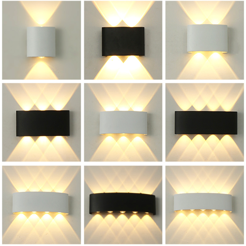 Aluminium LED Wall Lamp IP65 O - Outdoor Lighting Up And Down ulasan dan harga