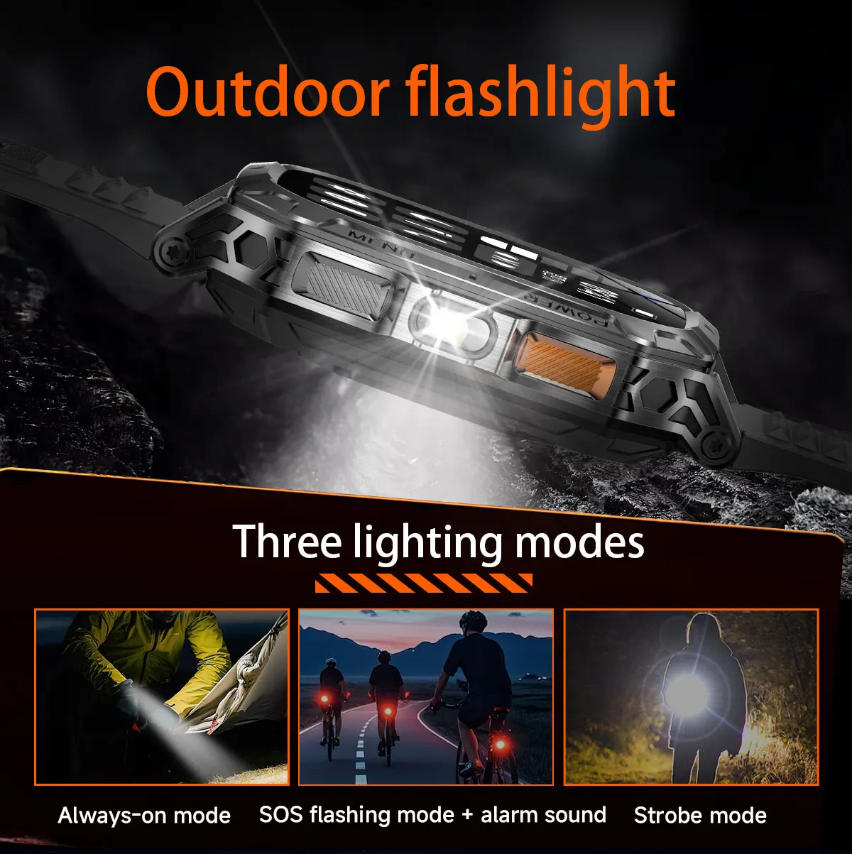 2026 New Built-in 1400mAh Supe - Outdoor Lighting Japanese ulasan dan harga