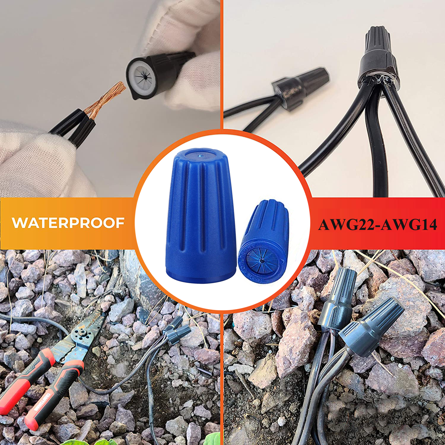 Waterproof Low Voltage Wire Co - Outdoor Lighting Wire Connectors ulasan dan harga