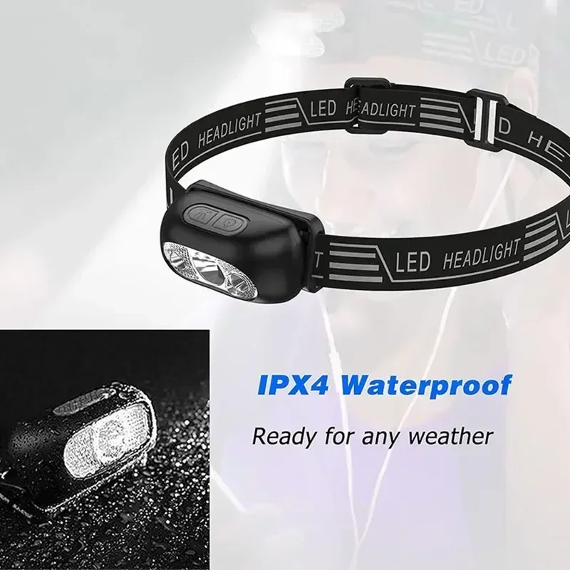 Strong Light Headlamp Portable - Outdoor Lighting Sensor ulasan dan harga