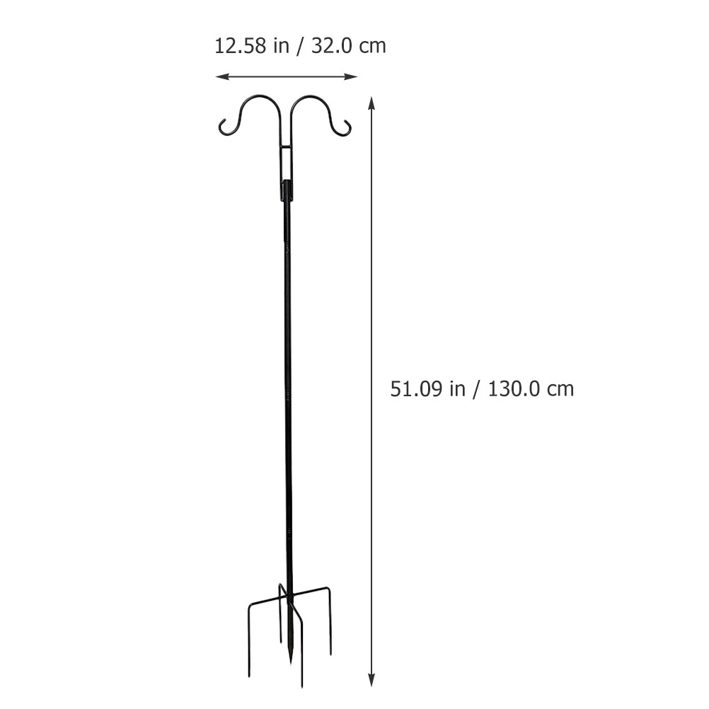 Garden Shepherd Hook Stainless - Outdoor Lighting Front Yard ulasan dan harga