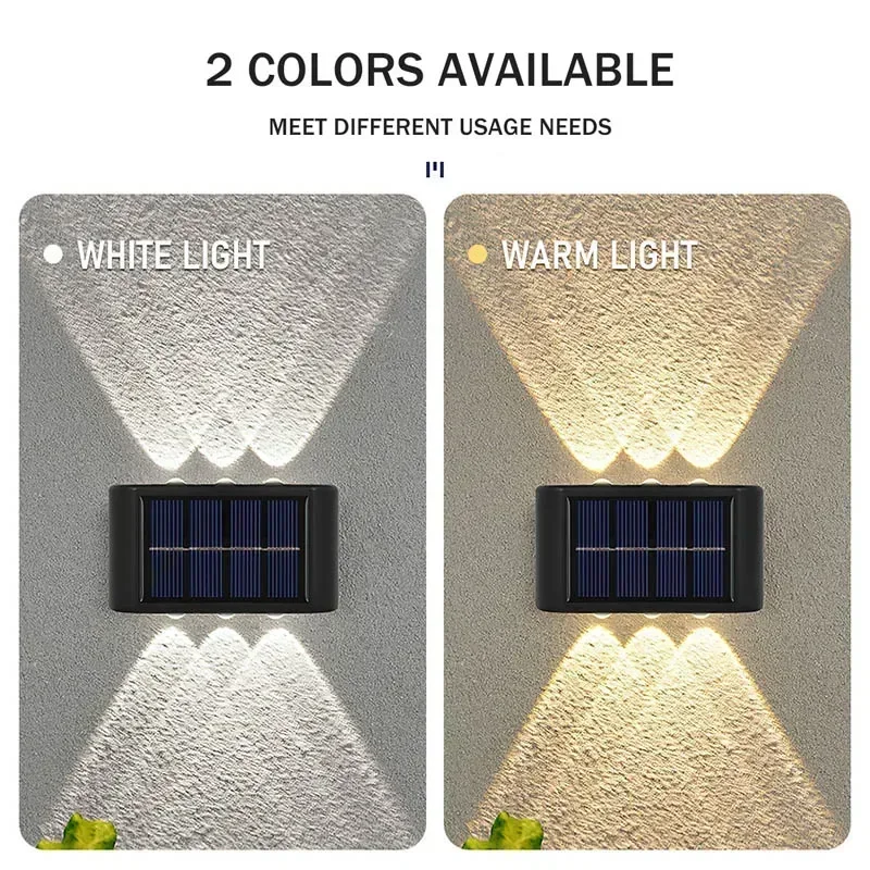 COB Solar Wall Lamp Outdoor Wa - Outdoor Lighting Portable ulasan dan harga
