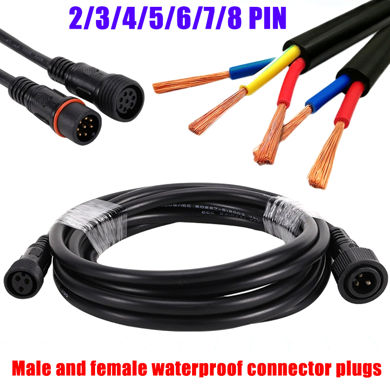 0.3/2.5 Suqare 2 3 4 5 6 7 8 P - Outdoor Lighting Wire Connectors ulasan dan harga