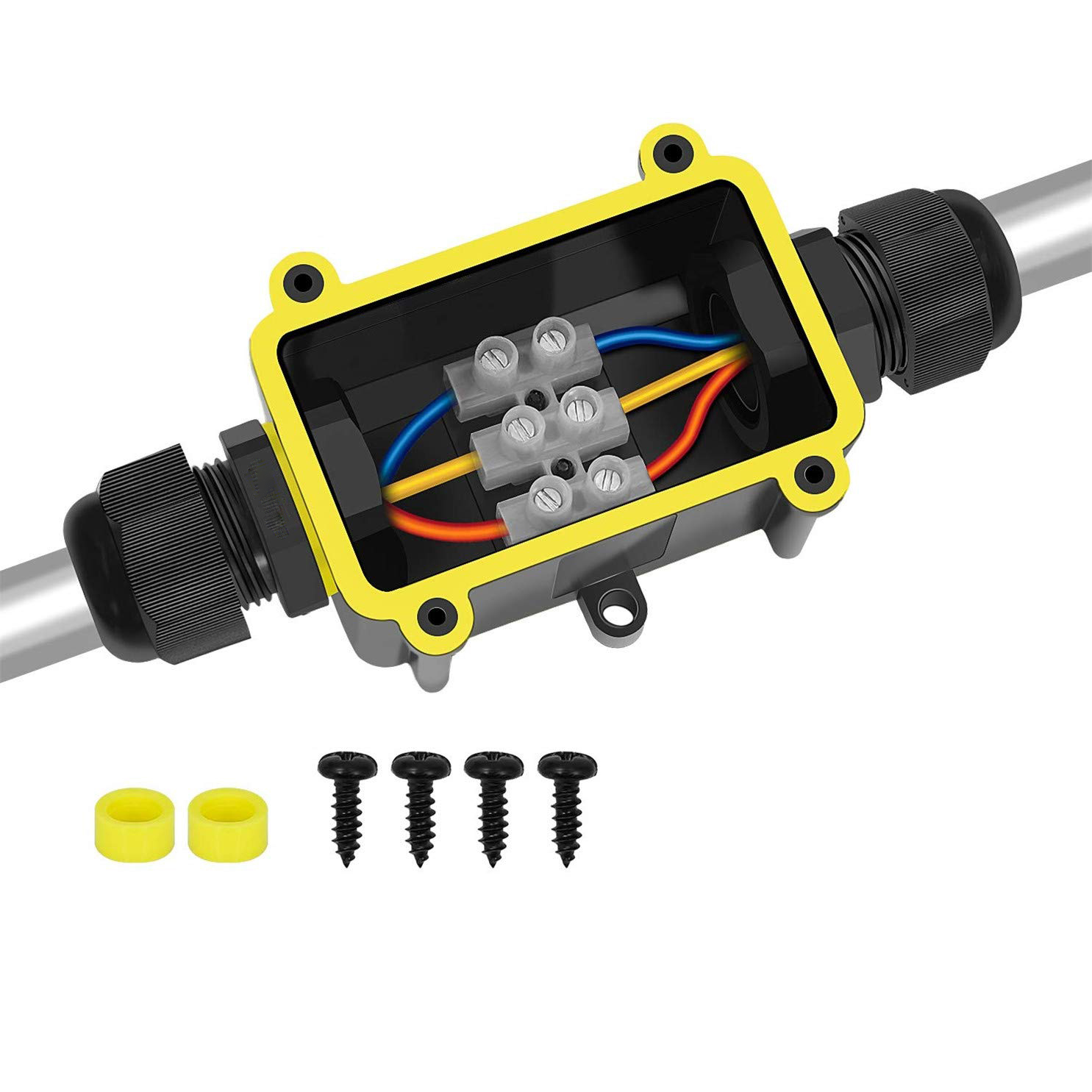 2 Way Outdoor Waterproof IP66  - Outdoor Lighting Wire Connectors ulasan dan harga