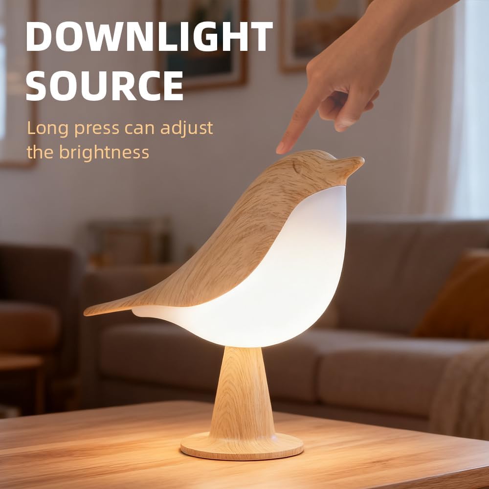 Cordless Bird Table Lamp, 3 Co - Outdoor Lighting Portable ulasan dan harga