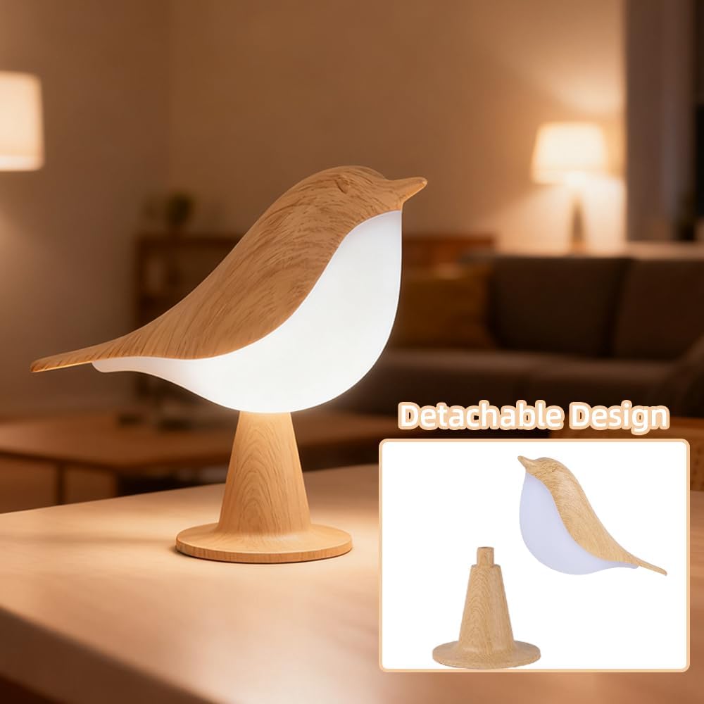 Cordless Bird Table Lamp, 3 Co - Outdoor Lighting Portable ulasan dan harga