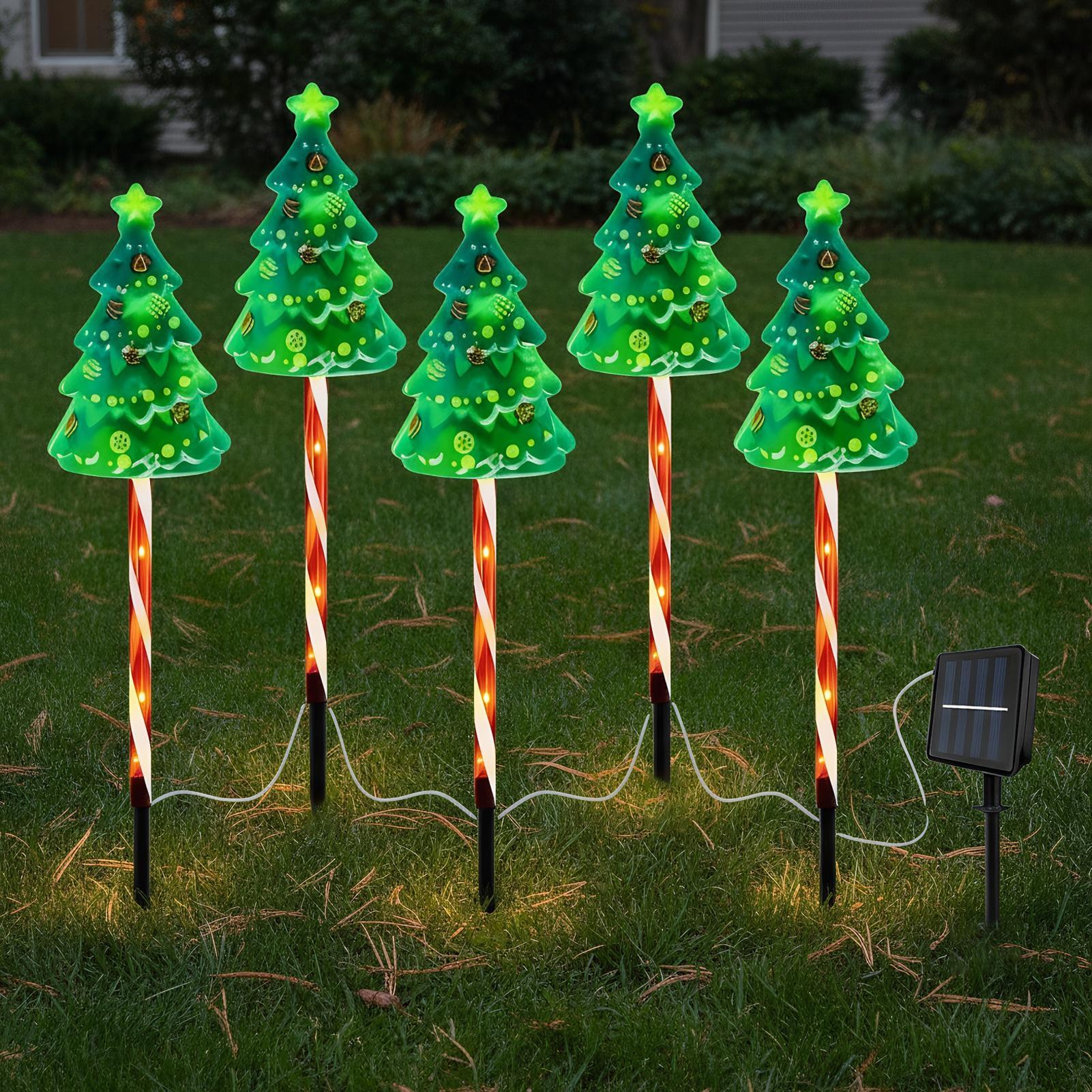 Christmas Tree Driveway Light  - Outdoor Lighting Front Yard ulasan dan harga