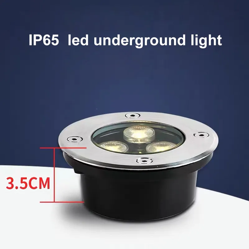 Stainless Steel 3W 6W Undergro - Ground Light Recessed ulasan dan harga