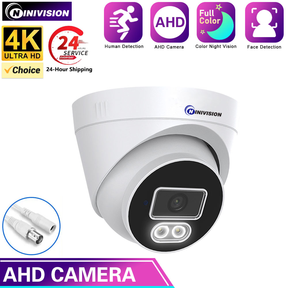 4K 8MP 24H Full Color Night Vi - Outdoor Lighting Video ulasan dan harga