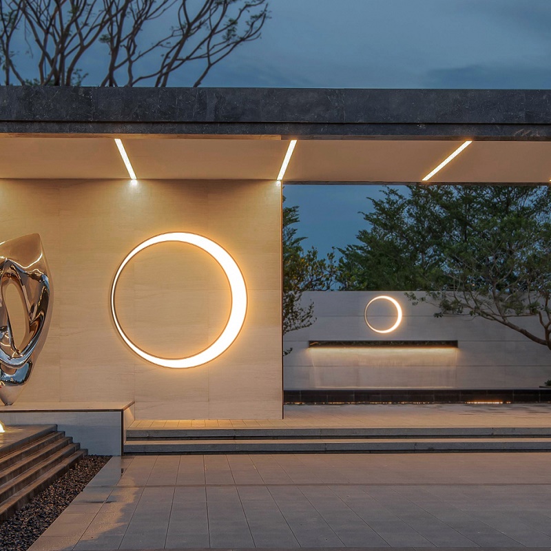 Modern wall light, outdoor pat - Outdoor Lighting Up And Down ulasan dan harga