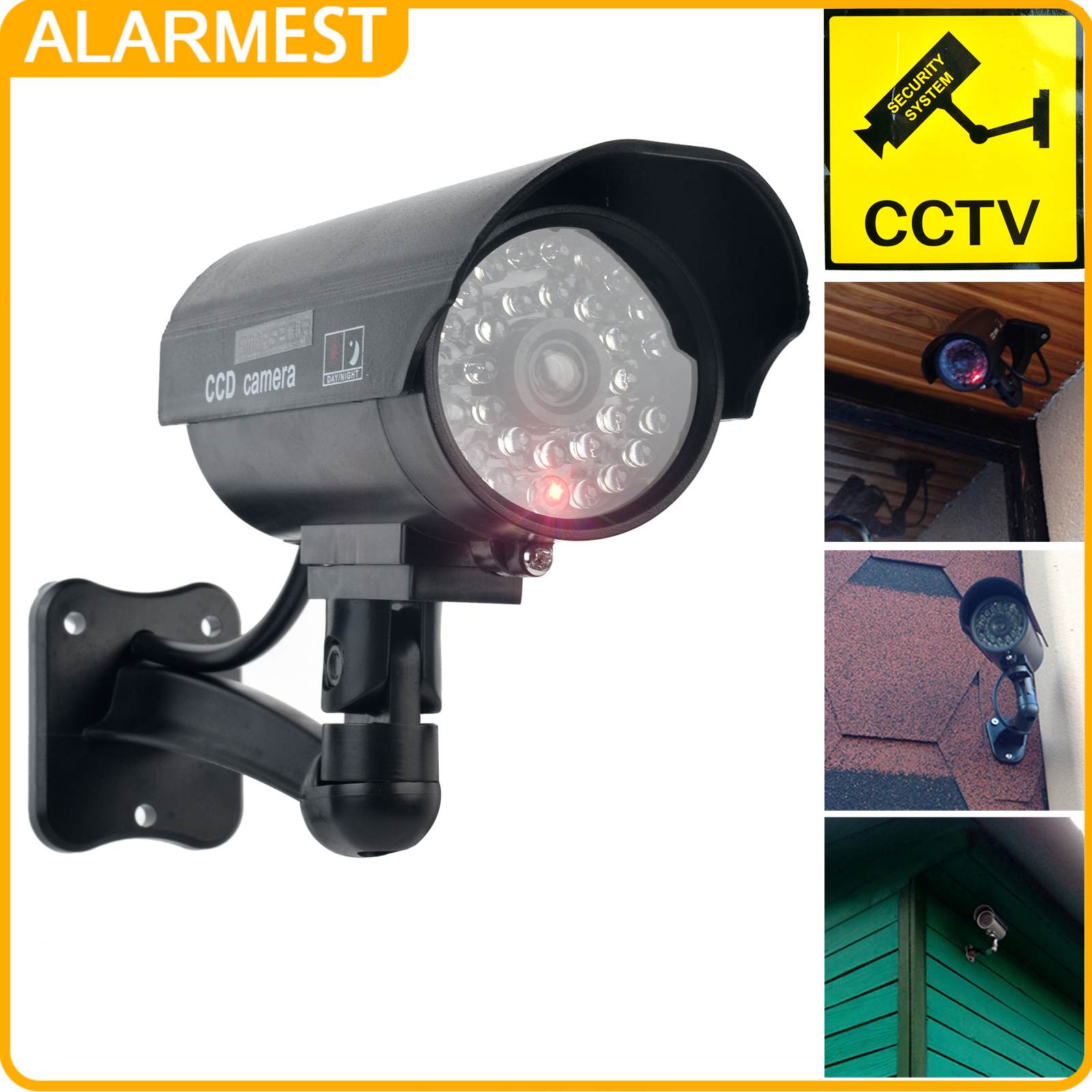 ALARMEST Fake Camera Dummy Wat - Outdoor Lighting Video ulasan dan harga