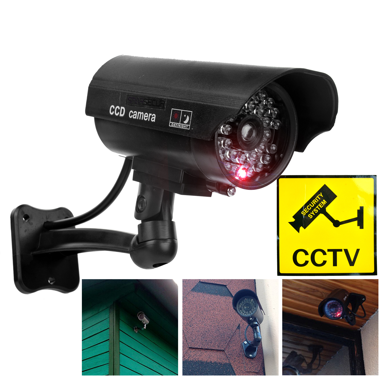 ALARMEST Fake Camera Dummy Wat - Outdoor Lighting Video ulasan dan harga