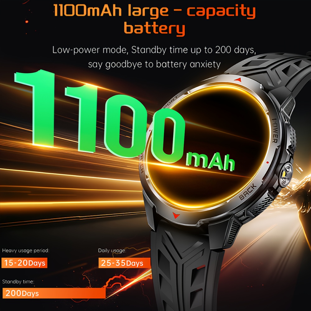 Smartwatch LED flashlight Outd - Outdoor Lighting Japanese ulasan dan harga