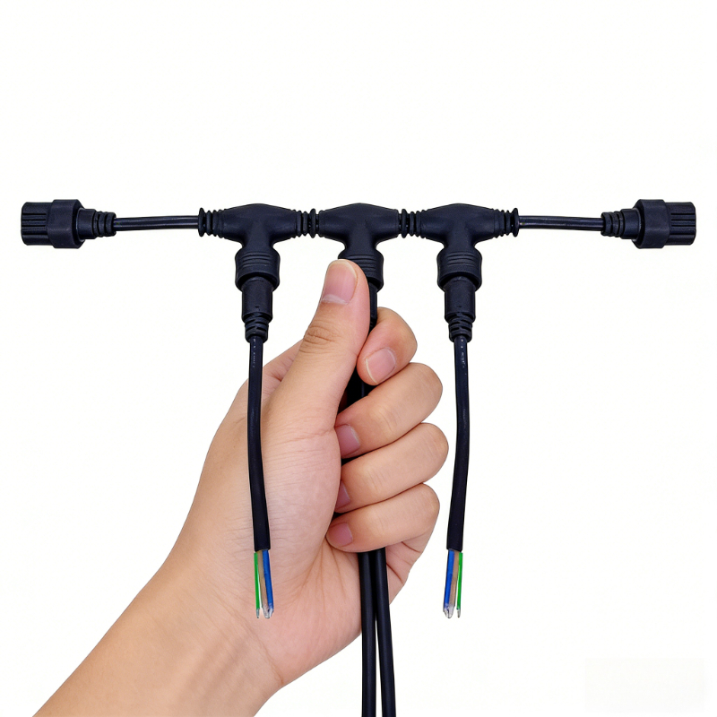 0.75 Square T-Type 2 3 4 pin C - Outdoor Lighting Wire Connectors ulasan dan harga