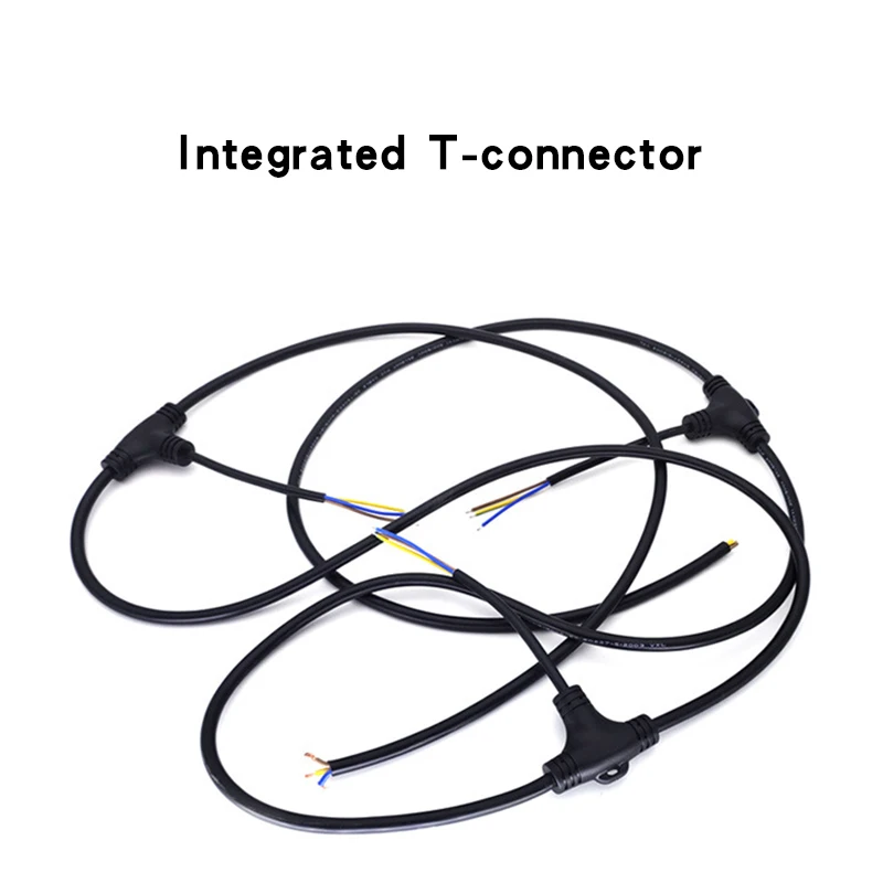 0.75 Square T-Type 2 3 4 pin C - Outdoor Lighting Wire Connectors ulasan dan harga