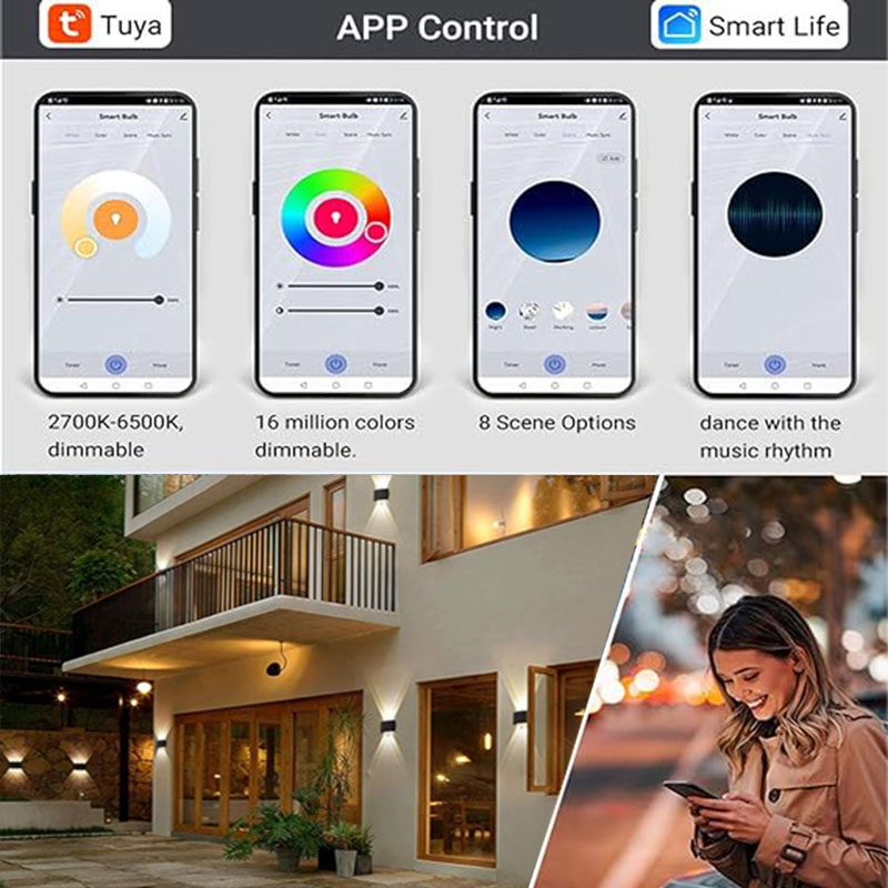 Tuya Smart Life APP Controlled - Outdoor Lighting Uk ulasan dan harga