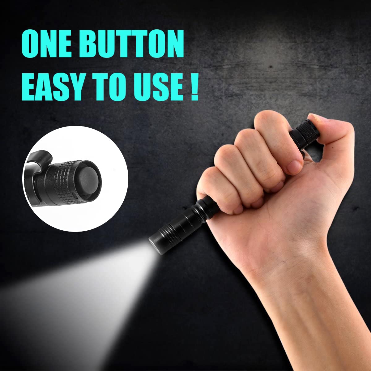 Portable Mini LED Pen Flashlig - Outdoor Lighting Quality ulasan dan harga