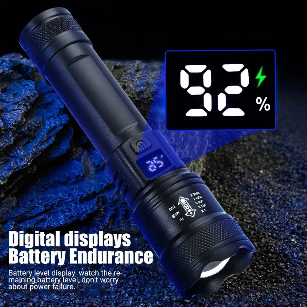 Rechargeable LED Flashlight Zo - Outdoor Lighting Quality ulasan dan harga