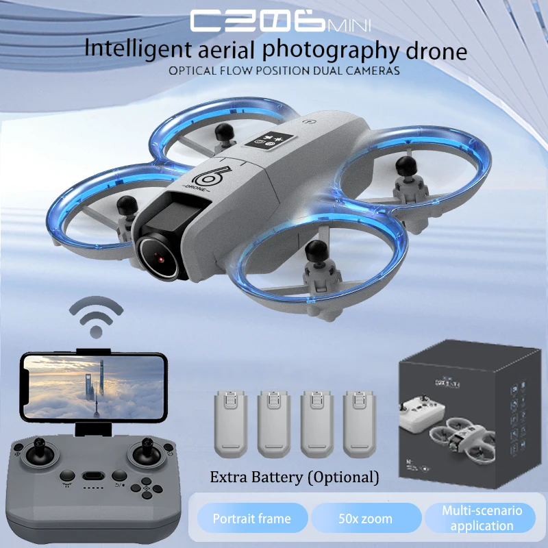CZ06 Mini RC Quadcopter Drone  - Outdoor Lighting Video ulasan dan harga