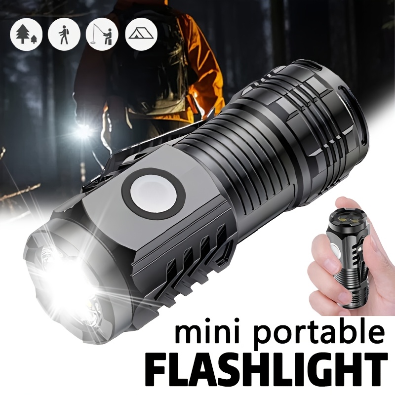 Mini 3LED Flashlight With Pen  - Outdoor Lighting Quality ulasan dan harga