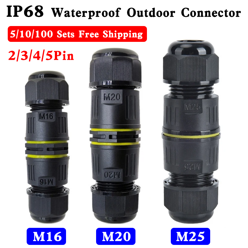 M16 M20 M25 IP68 Waterproof Ou - Outdoor Lighting Wire Connectors ulasan dan harga