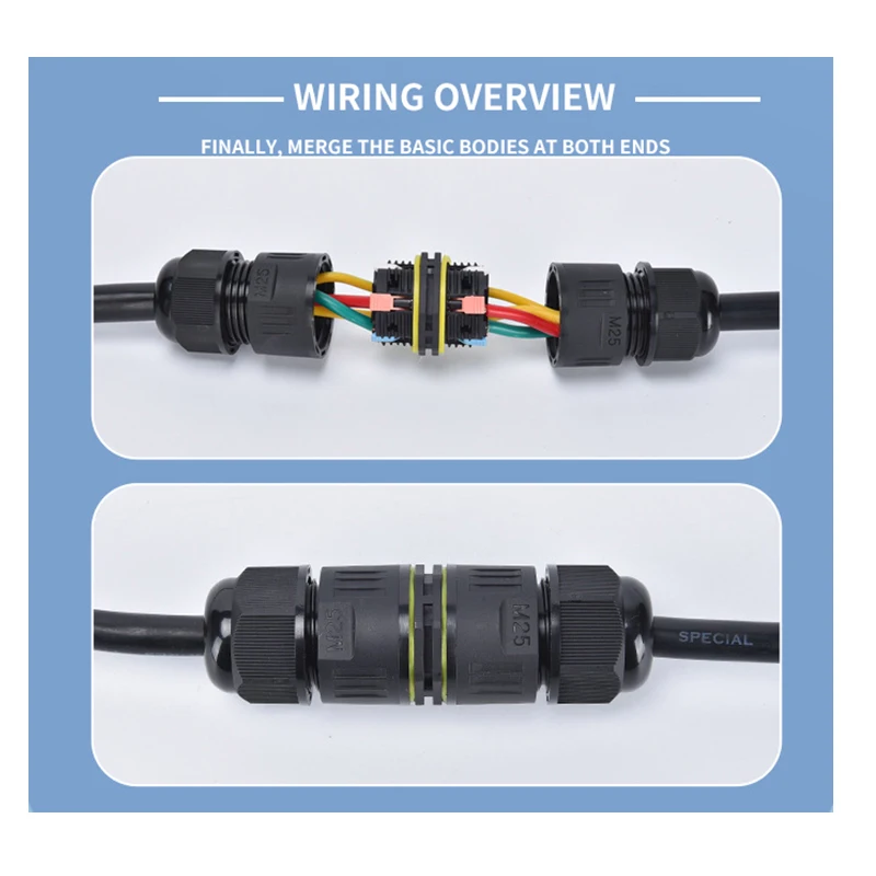 M16 M20 M25 IP68 Waterproof Ou - Outdoor Lighting Wire Connectors ulasan dan harga