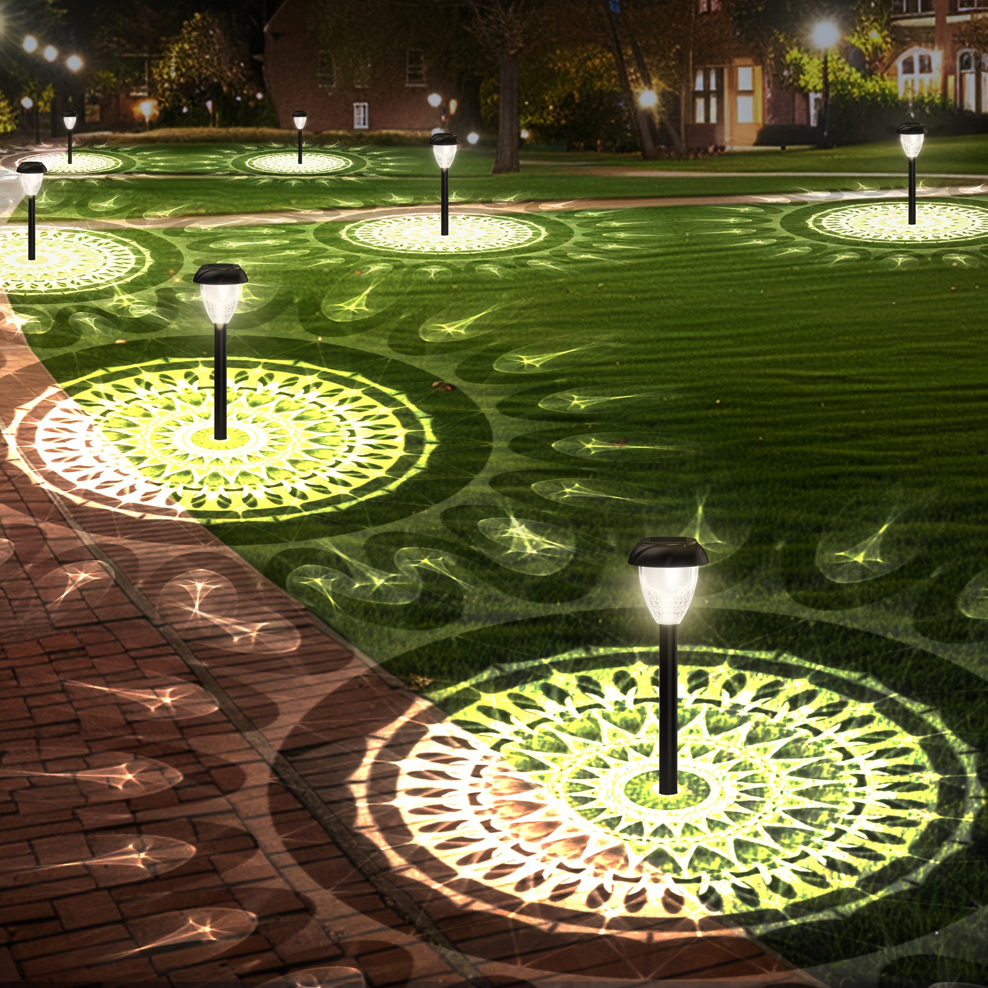 10pcs Solar Pathway Lights for - Ground Light Recessed ulasan dan harga