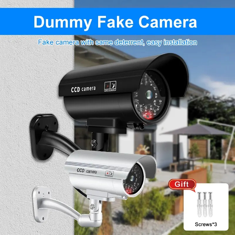 1PC Dummy Security Camera Watr - Outdoor Lighting Video ulasan dan harga