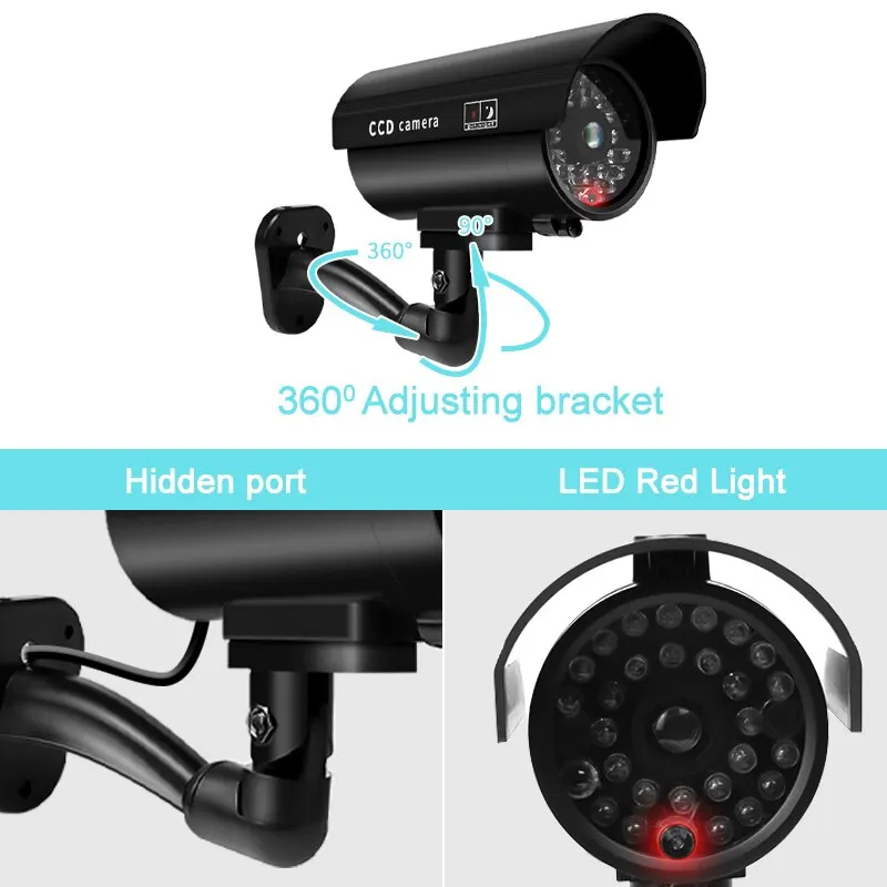 1PC Dummy Security Camera Watr - Outdoor Lighting Video ulasan dan harga